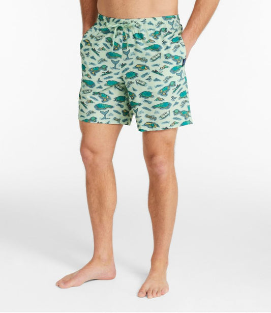 Men's Bold Coast Swim Trunks, 7" - US 4382