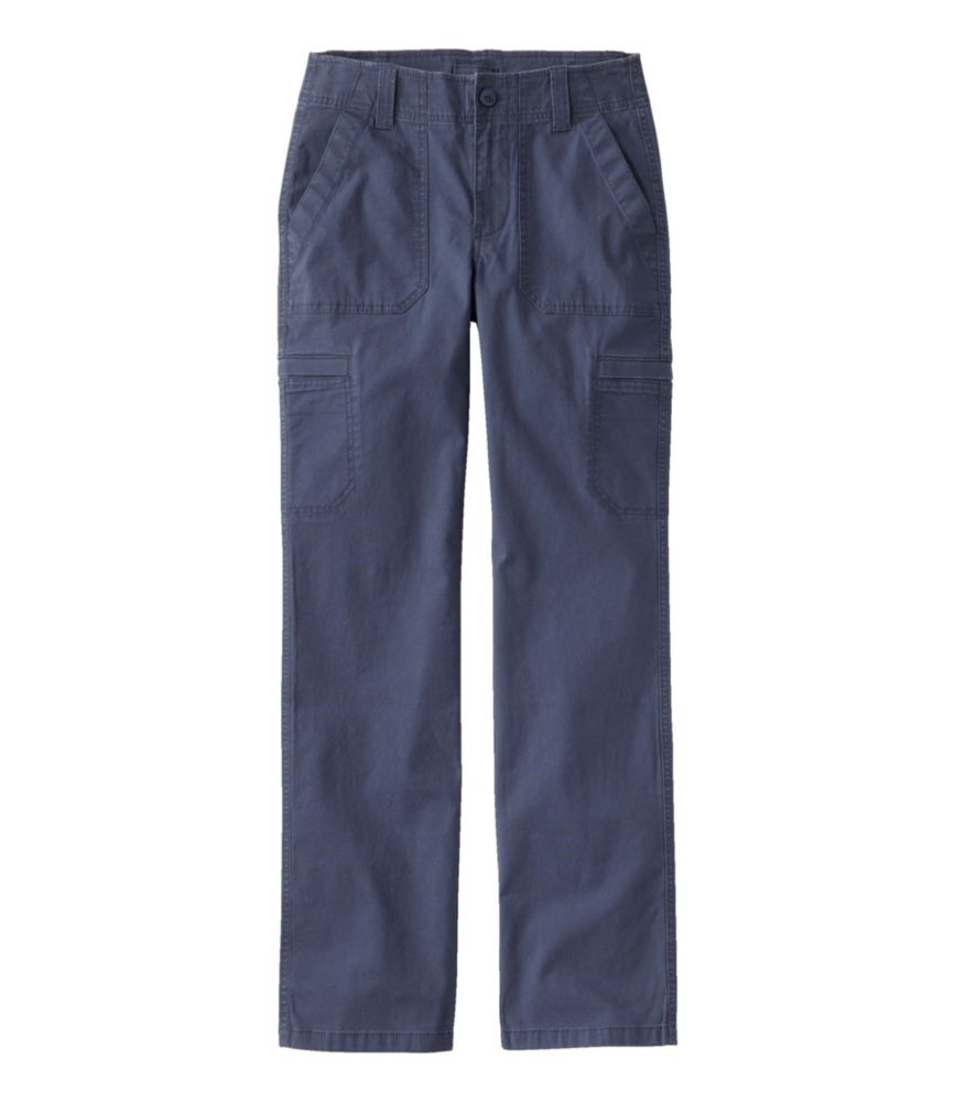 Women's 207 Vintage Cotton Canvas Pants, Mid-Rise Straight-Leg Cargo - US 3917