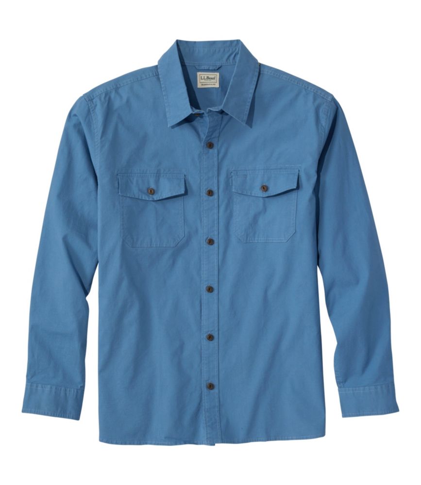 Men's Riverton Ripstop Shirt, Long-Sleeve, Traditional Untucked Fit - US 8547
