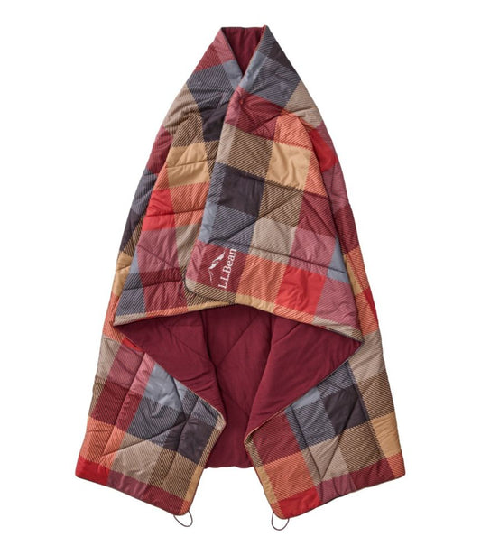 L.L.Bean Fleece Puffer Blanket - US 7963