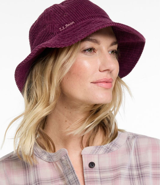 Adults' Cotton Corduroy Bucket Hat - US 8636
