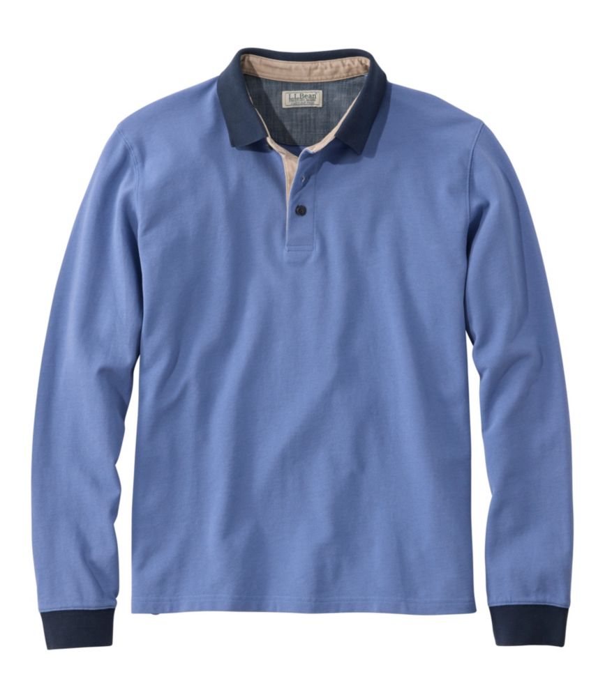 Men's Casco Bay Rugged Polo, Long-Sleeve - US 3757