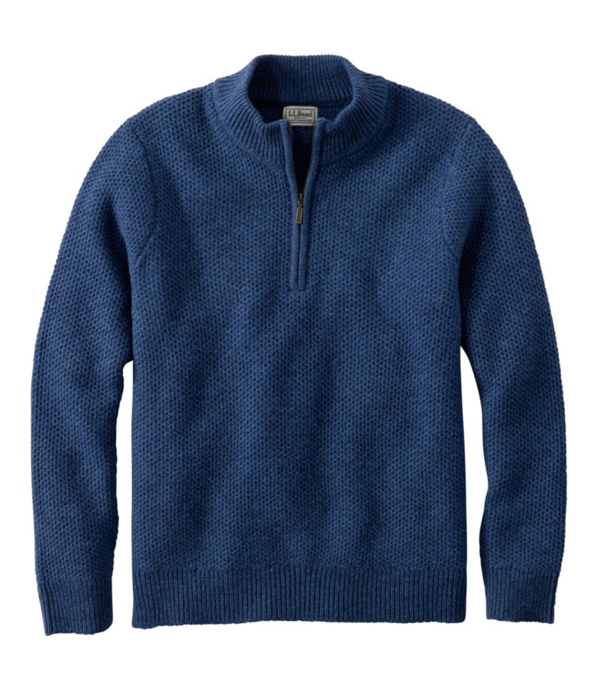 Men's Heritage Honeycomb Sweater, Quarter-Zip - US 2887