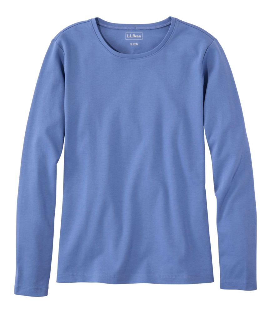 Women's L.L.Bean Tee, Long-Sleeve Crewneck - US 2324