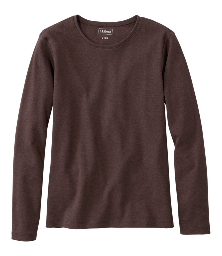 Women's L.L.Bean Tee, Long-Sleeve Crewneck - US 5184