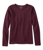 Women's L.L.Bean Tee, Long-Sleeve Crewneck - US 1414