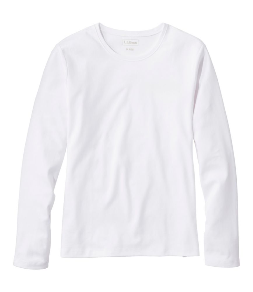 Women's L.L.Bean Tee, Long-Sleeve Crewneck - US 5750