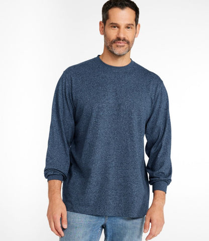 Men's Carefree Unshrinkable Tee, Traditional Fit, Long-Sleeve - US 9679