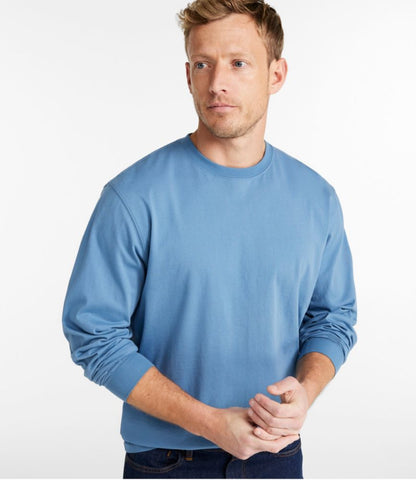 Men's Carefree Unshrinkable Tee, Traditional Fit, Long-Sleeve - US 8847