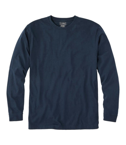 Men's Carefree Unshrinkable Tee, Traditional Fit, Long-Sleeve - US 9038