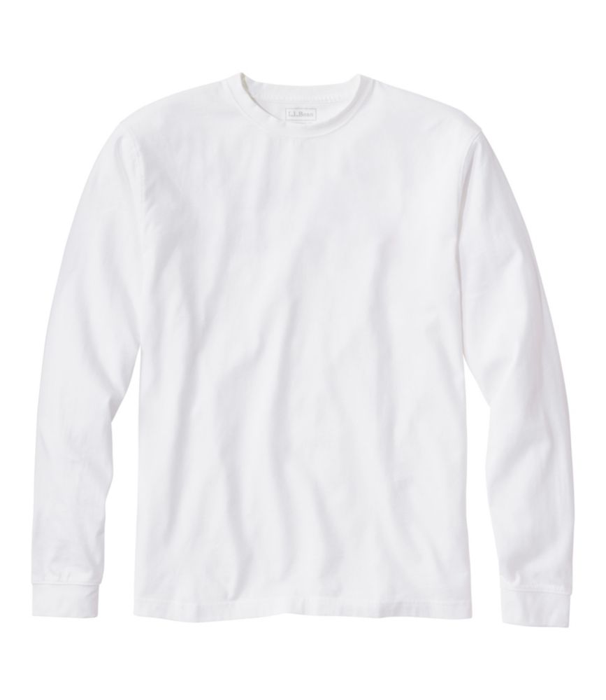 Men's Carefree Unshrinkable Tee, Traditional Fit, Long-Sleeve - US 8209