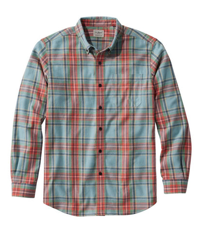 Men's Scotch Plaid Flannel Shirt, Traditional Fit - US 9752