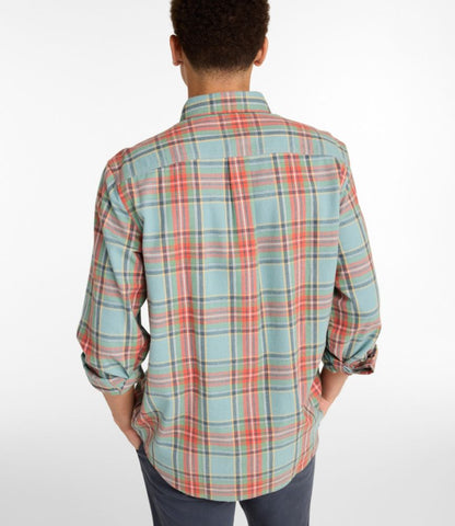 Men's Scotch Plaid Flannel Shirt, Traditional Fit - US 9752