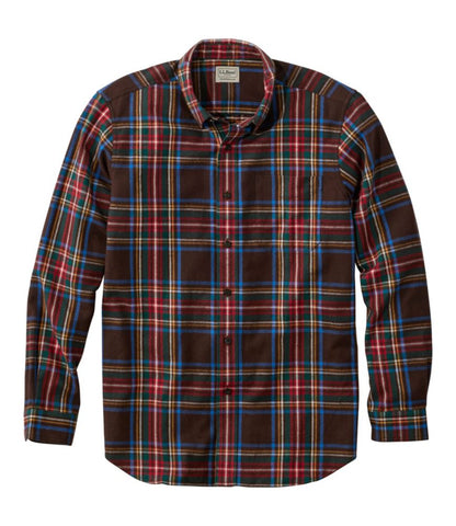 Men's Scotch Plaid Flannel Shirt, Traditional Fit - US 6113