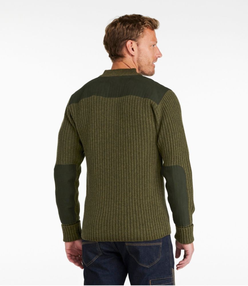 Men's Commando Sweater, Henley - US 7281