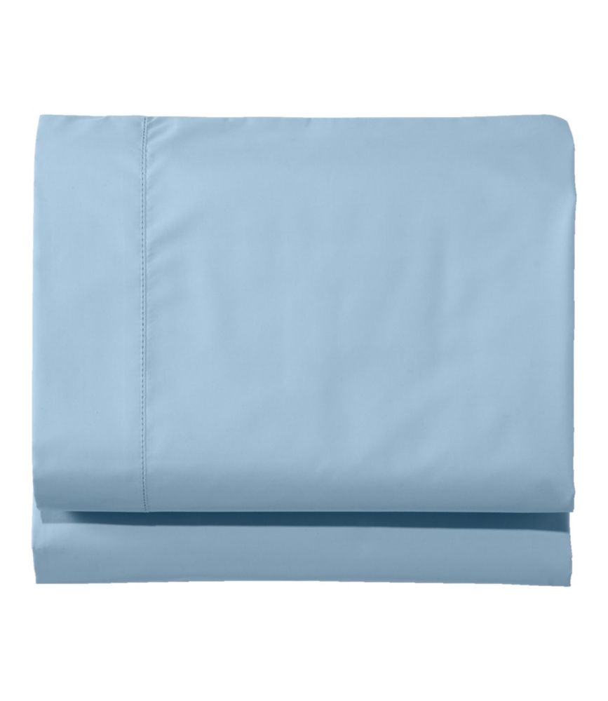 280-Thread-Count Pima Cotton Percale Sheet, Flat - US 9269