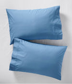 280-Thread-Count Pima Cotton Percale Pillowcases, Set of Two - US 3939