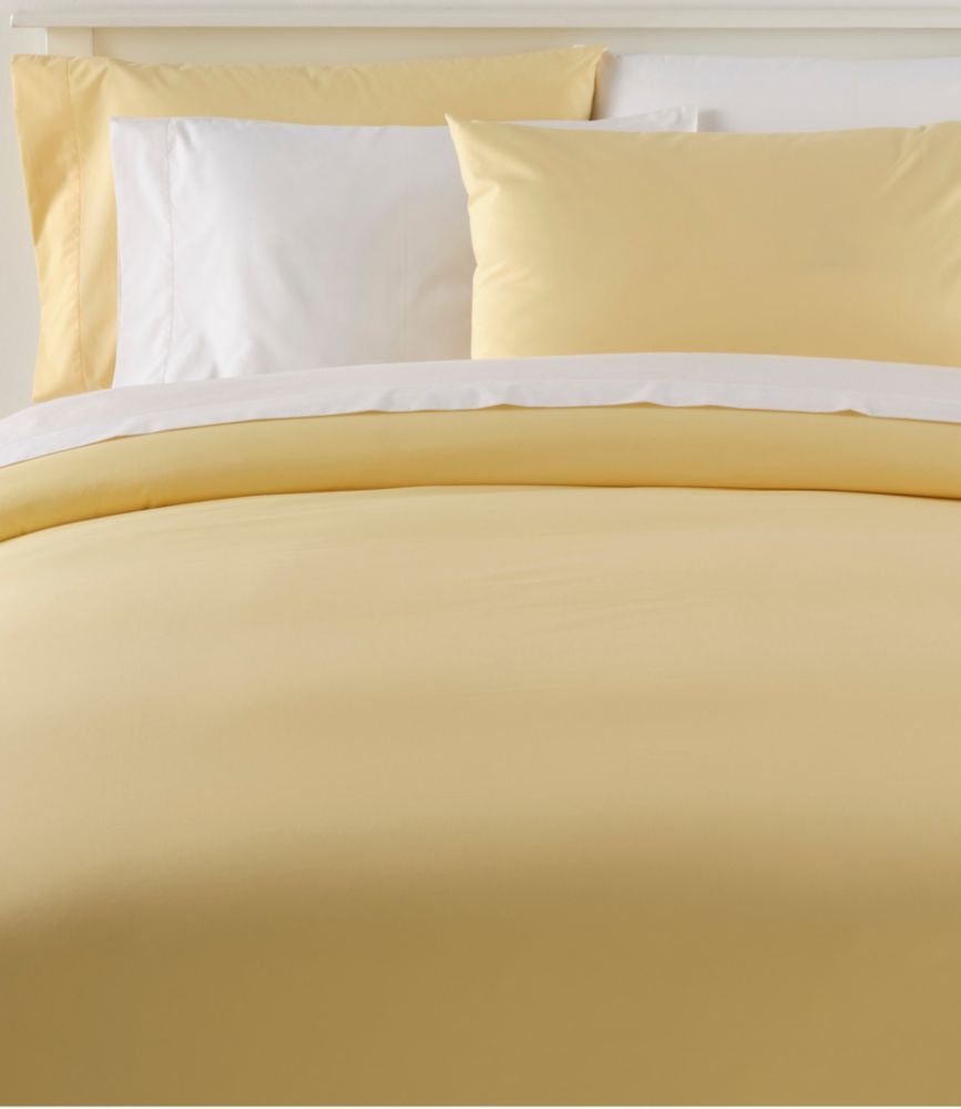 280-Thread-Count Pima Cotton Percale Comforter Cover Collection - US 2004