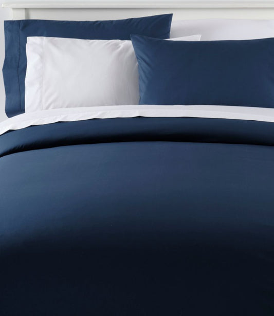 280-Thread-Count Pima Cotton Percale Comforter Cover Collection - US 9799