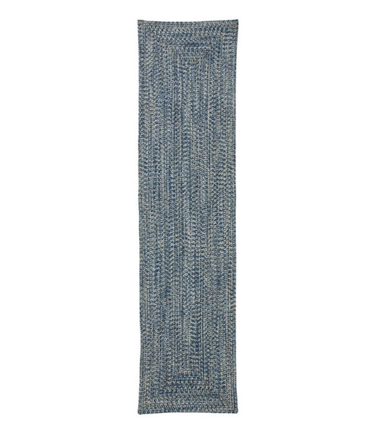All-Weather Braided Runner, Concentric Pattern Rectangular - US 0877