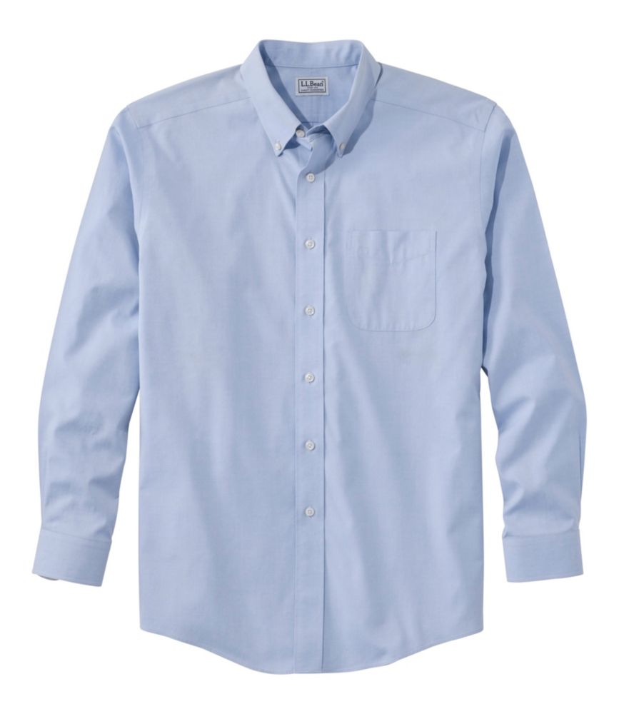 Men's Wrinkle-Free Pinpoint Oxford Cloth Shirt, Traditional Fit - US 5022