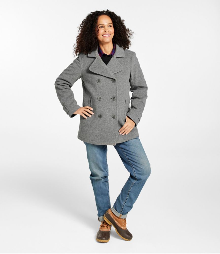Women's Classic Lambswool Peacoat - US 6044