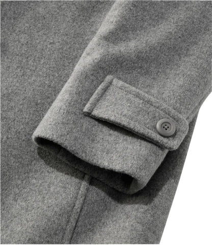 Women's Classic Lambswool Polo Coat, Three-Quarter Length - US 3364