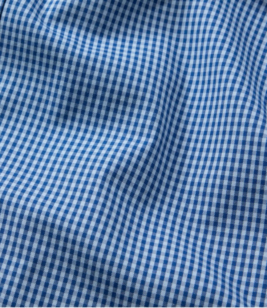 Men's Wrinkle-Free Pinpoint Oxford Cloth Shirt, Traditional Fit Tattersall - US 3732