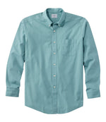 Men's Wrinkle-Free Pinpoint Oxford Cloth Shirt, Traditional Fit Tattersall - US 8761