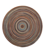L.L.Bean Braided Wool Rug, 6' Diam. - US 9792