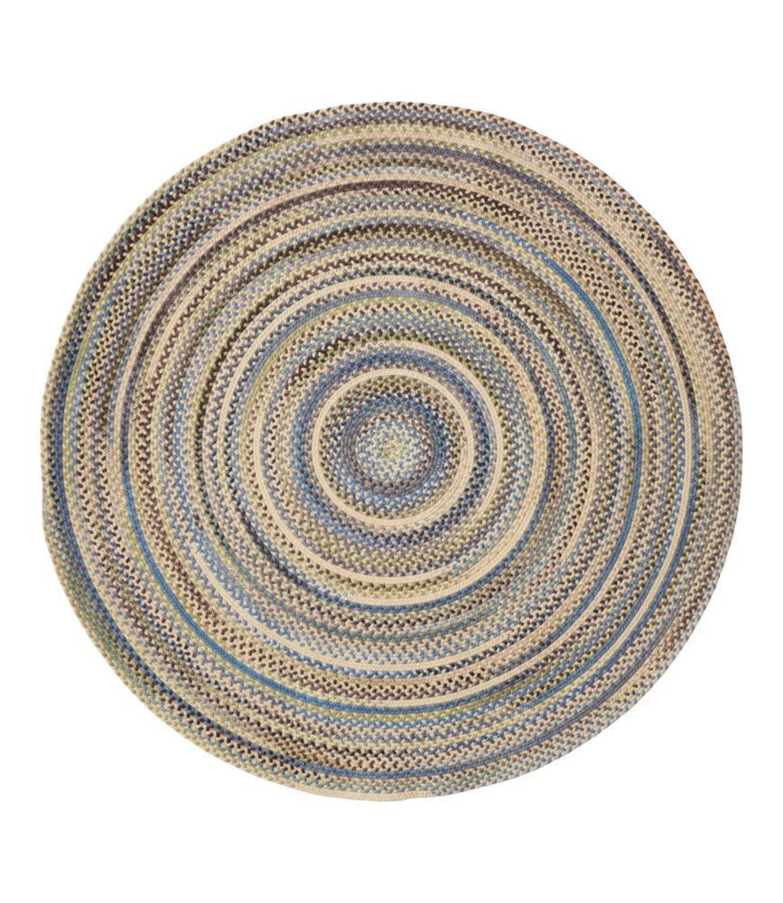 L.L.Bean Braided Wool Rug, 6' Diam. - US 3319