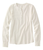 Women's Waffle-Knit Henley - US 6724