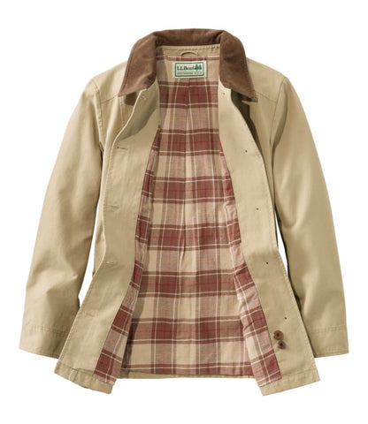 Women's Adirondack Barn Coat, Flannel-Lined - US 4614