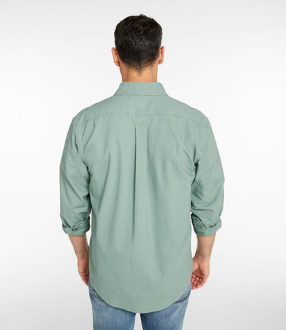 Men's Sunwashed Canvas Shirt, Traditional Fit - US 0746