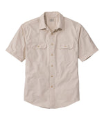 Men's Sunwashed Canvas Shirt, Traditional Fit Short-Sleeve - US 6819