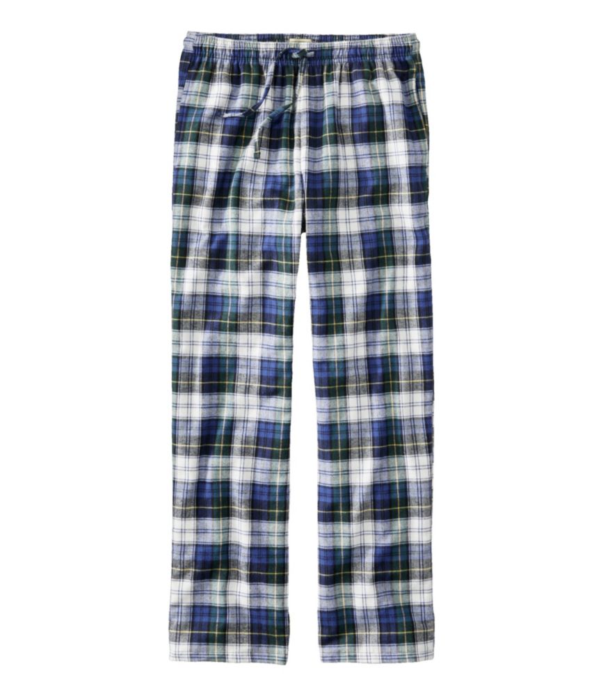 Men's Scotch Plaid Flannel Sleep Pants - US 3773