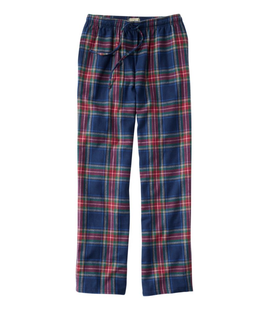 Men's Scotch Plaid Flannel Sleep Pants - US 4779