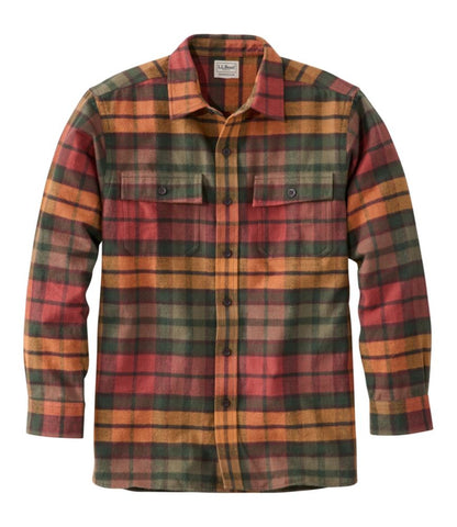 Men's Chamois Shirt, Traditional Fit, Plaid - US 2459