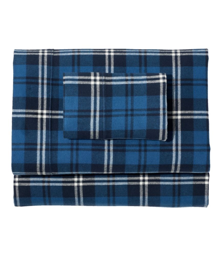 Heritage Chamois Flannel Sheet Collection, Plaid - US 4940