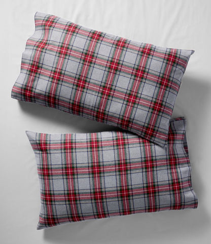 Heritage Chamois Flannel Sheet Collection, Plaid - US 4154
