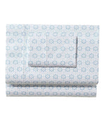 Sunwashed Percale Sheet Collection, Print - US 7175