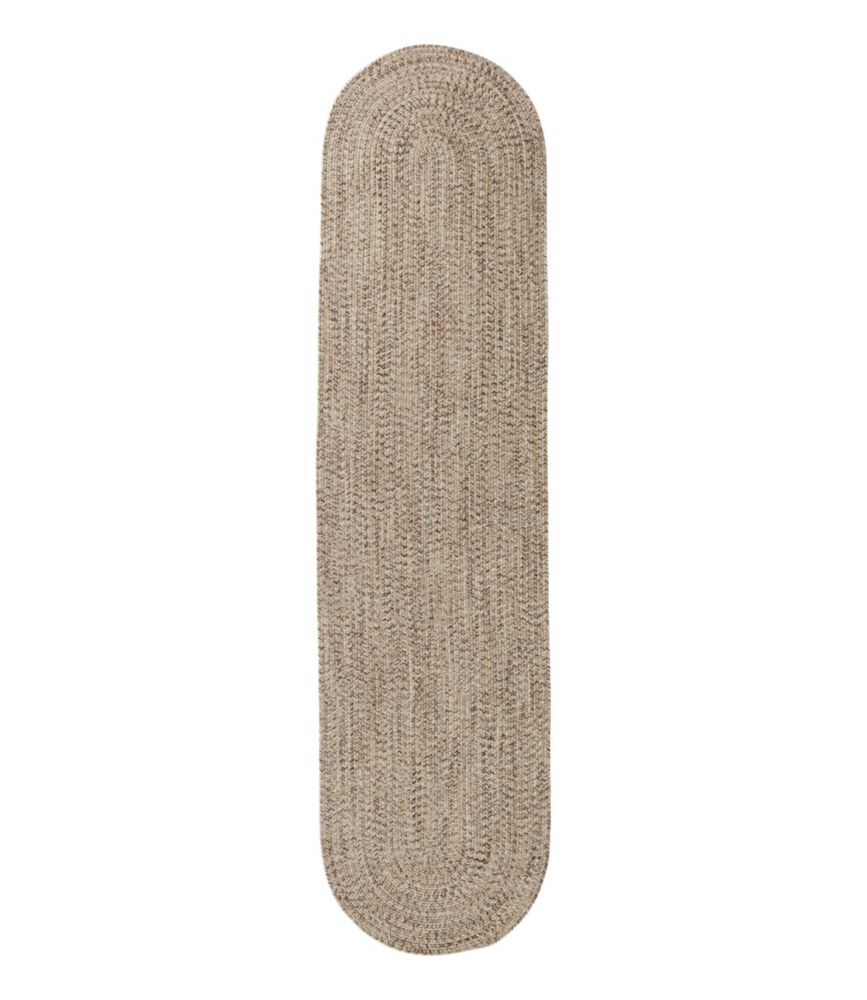 All-Weather Braided Runner, Concentric Pattern Oval - US 9683