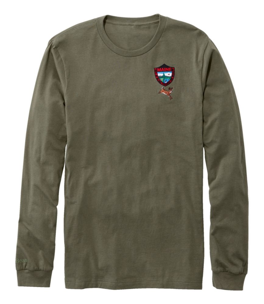 Men's MIF&W Tee, Long-Sleeve White-Tailed Deer - US 4810