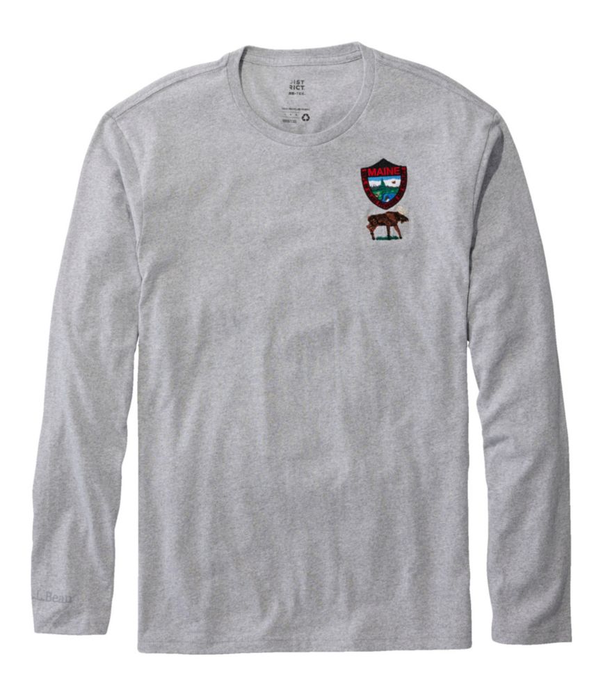 Men's MIF&W Tee, Long-Sleeve Moose - US 8195