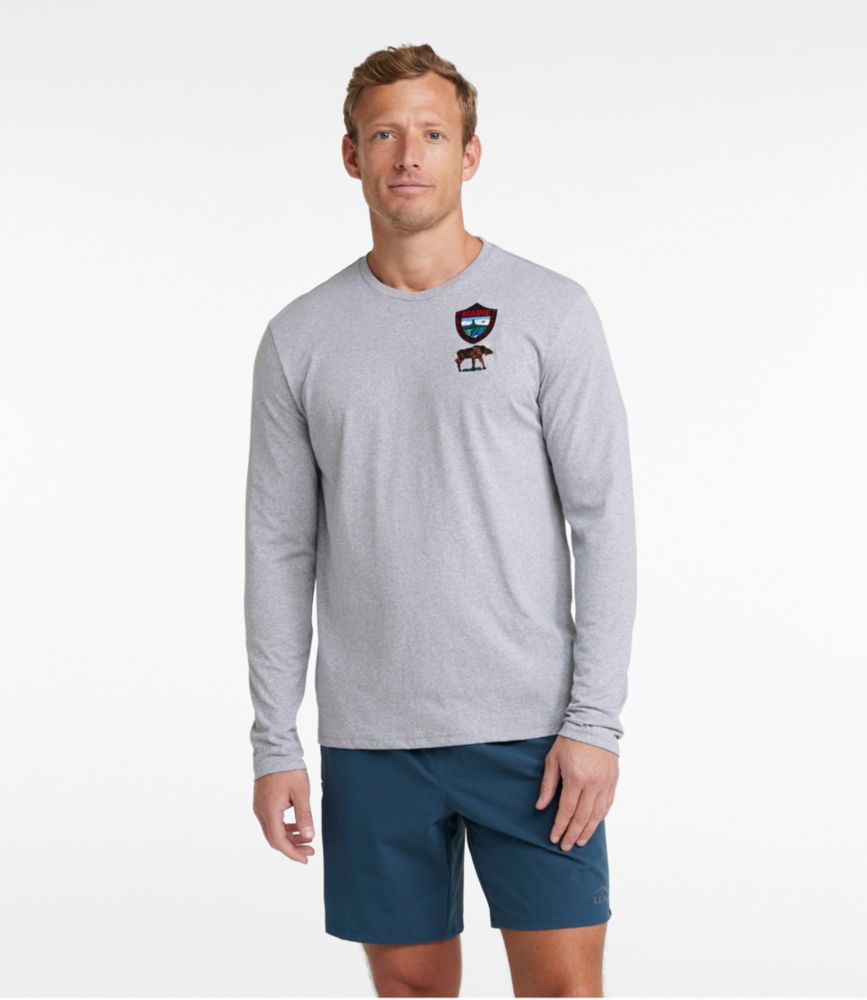 Men's MIF&W Tee, Long-Sleeve Moose - US 8195