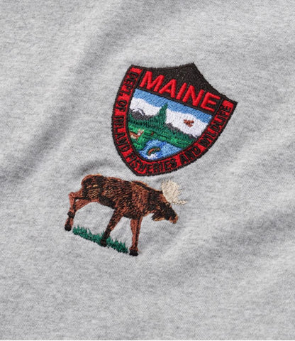 Men's MIF&W Tee, Long-Sleeve Moose - US 8195