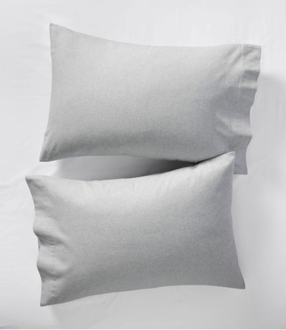Ultrasoft Comfort Flannel Pillowcases, Set of Two - US 5637