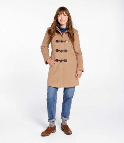 Women's Classic Lambswool Duffel Coat - US 2028