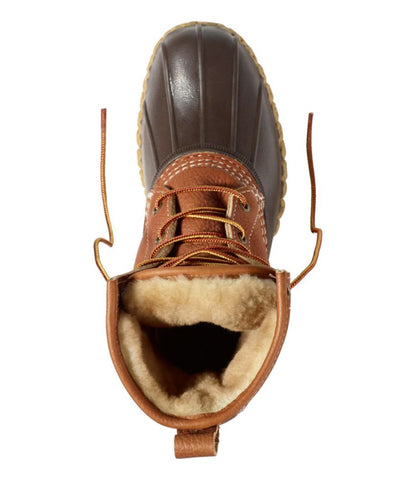 Women's Bean Boots, 8" Shearling-Lined Insulated - US 5365