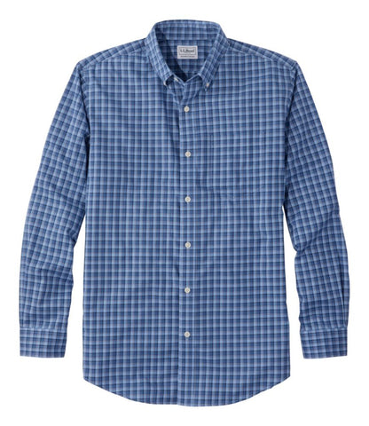 Men's Wrinkle-Free Kennebunk Sport Shirt, Slightly Fitted Check - US 8355